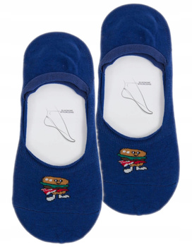 STOPKI DAMSKIE Niskie Skarpetki Kolorowe Balerinki Silikon 1para MORAJ