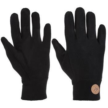 Rękawiczki Damskie Klasyczne Zimowe Ciepłe z Naszywką na chłodne dni MORAJ