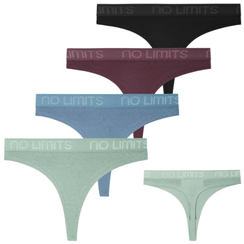 STRINGI DAMSKIE MAJTKI GŁADKIE BAWEŁNIANE ELASTYCZNE WYGODNE 4-PAR MORAJ