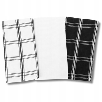 Ręcznik Kuchenny Ścierki Kuchenne Zestaw 3PAK Bawełniane 40x60 cm MORAJ