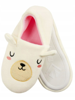 Kapcie Damskie Miękkie Bambosze Ciepłe Wsuwane na PREZENT Misie MORAJ 