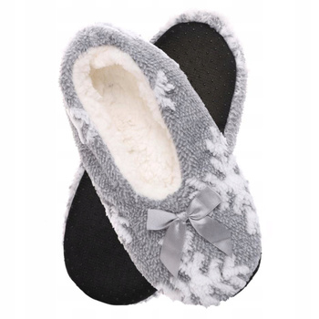 Kapcie Damskie Świąteczne Bambosze MORAJ