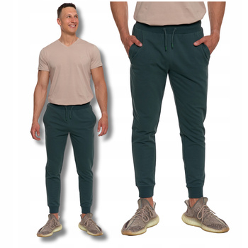 DRESOWE SPODNIE MĘSKIE Klasyczne Gładkie Wiązane z Kieszeniami MORAJ 