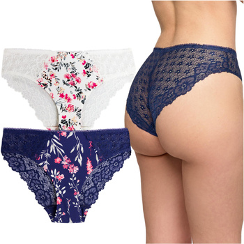 Majtki Damskie Figi Koronkowe MORAJ 2 szt. 