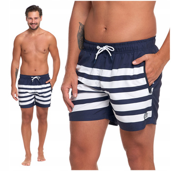 SZORTY PLAŻOWE KRÓTKIE SPODENKI KĄPIELOWE MĘSKIE KĄPIELÓWKI NA LATO MORAJ 