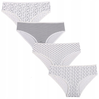 Figi Damskie Klasyk Bikini Bawełna 4 szt. MORAJ 