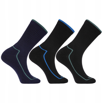 Ciepłe Skarpety Męskie Wełna Merino Wysokie Skarpetki MORAJ 3-PAK 