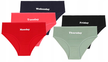 Figi Majtki Dziewczęce Klasyk MORAJ 5 par 