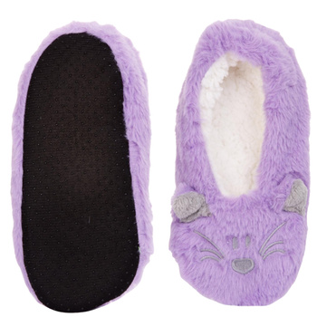 KAPCIE DAMSKIE BAMBOSZE MIĘKKA PODESZWA PAPCIE Z ABS UROCZE MORAJ