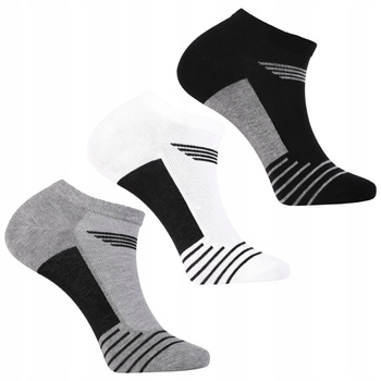 STOPKI MĘSKIE Skarpetki Do Kostki Klasyczne Kolory 3-PAK MORAJ