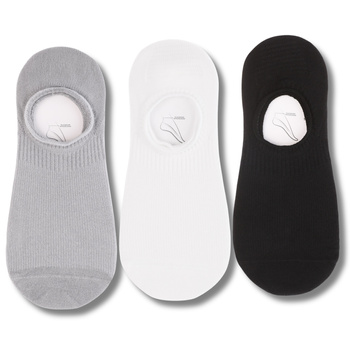 SKARPETKI DAMSKIE STOPKI MORAJ NISKIE SKARPETY DELIKATNY PRĄŻEK 3-PAK