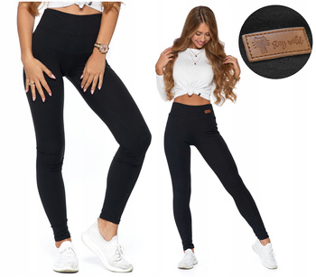 Legginsy Kryjące Klasyczne Wysoki Stan MORAJ 