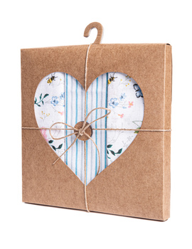 OZDOBNY ZESTAW RĘCZNIKÓW KUCHENNYCH 3-SZT W KARTONIKU NA PREZENT MORAJ